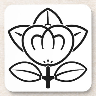 Posavasos Mandarina naranja sombreada