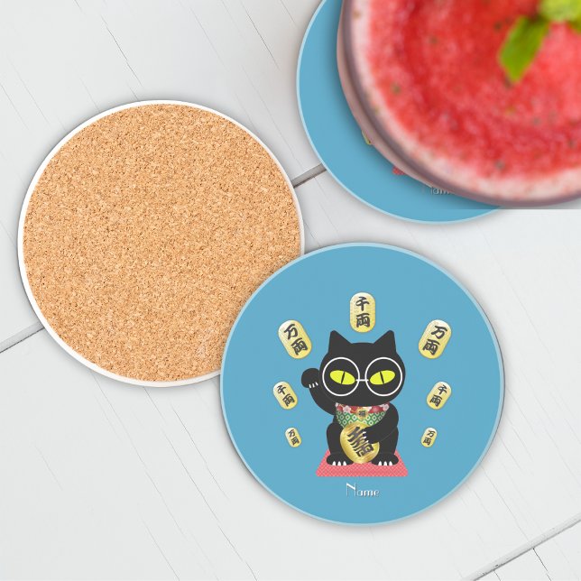 Posavasos Maneki Neko Lucky Poilue Sandstone (Maneki Neko Lucky Poilue Sandstone Coaster)