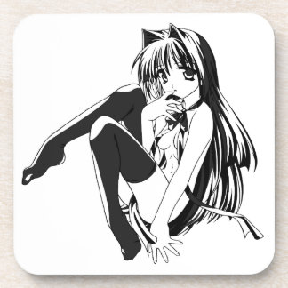 Posavasos Manga, Gata Neko Chica Furry Anime Loli Esclava