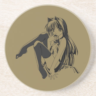 Posavasos Manga, Neko Gatita Animal Furry Kawaii Loli