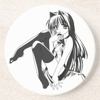 Posavasos Manga, Neko Gatita Anime Furry Loli Esclava