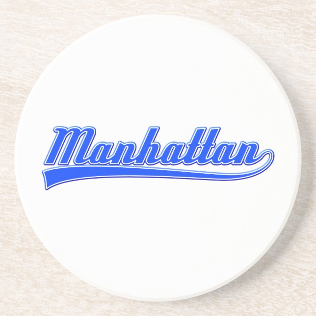Posavasos Manhattan con Swash (Frente)