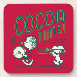 Posavasos Maní   Tiempo de Snoopy & Linus Cocoa