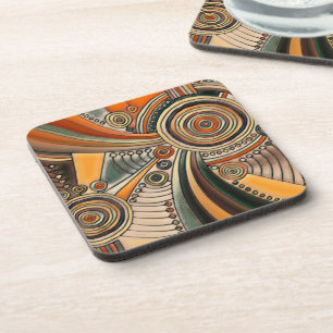 Posavasos Mano dibujada por EDDArt - Pensamientos 1