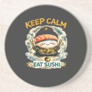 Posavasos Mantén la Calma & Come Sushi – Zen Kawaii Sushi