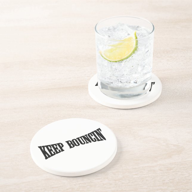 Posavasos Mantener Bouncin' (Lado)