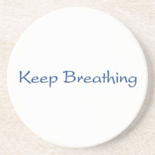 Posavasos Mantener la respiración