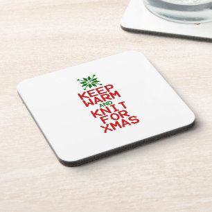 Posavasos Mantente cálido y amable con los navideños