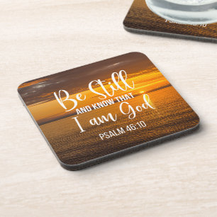 Posavasos Mantente y sé que soy Dios