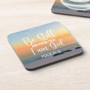 Posavasos Mantente y sé que soy Dios