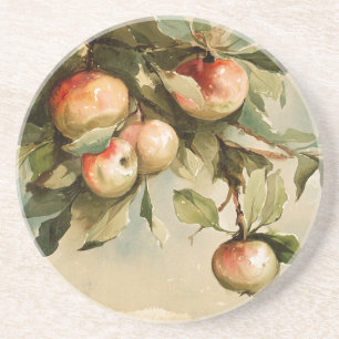 Posavasos Manzanas en una rama