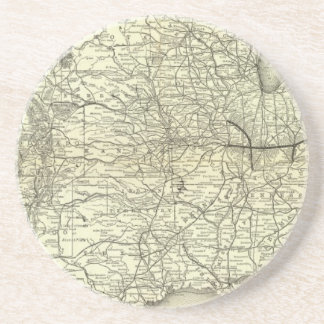 Posavasos Map Ohio y Mississippi Railway