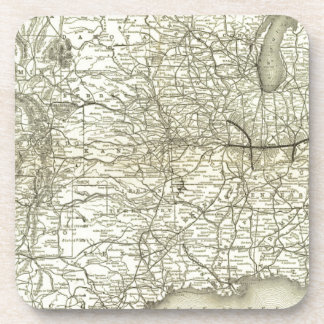 Posavasos Map Ohio y Mississippi Railway