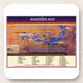 Posavasos Mapa de Mars Marineris