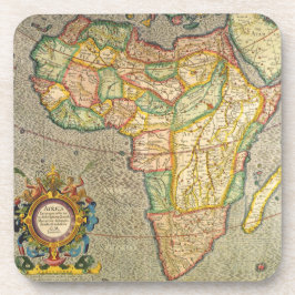 Posavasos Mapa del Mercador del Antiguo Mundo de África, 163