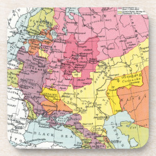 POSAVASOS MAPA: EXTENSIÓN DE RUSIA
