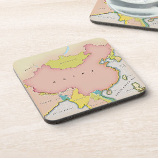Posavasos Mapa ilustrado de China