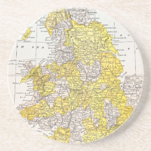 POSAVASOS MAPA: INGLATERRA Y PAÍS DE GALES