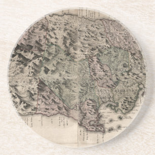POSAVASOS MAPA: JAMAICA, 1763