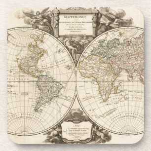 Posavasos Mapa Mundial 9