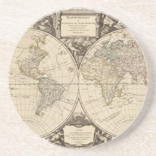 Posavasos Mapa Mundial 9