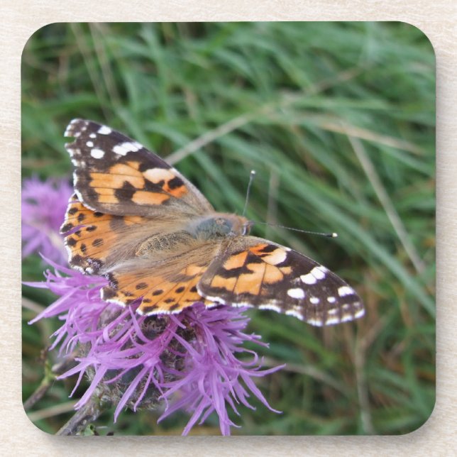 Posavasos Máquinas de mariposa (Frente)