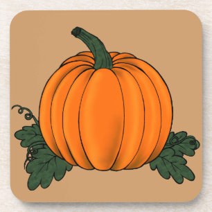 Posavasos Máquinas de parches de calabaza