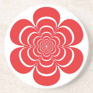 Posavasos Máquinas Siluvedizas de Flor Sencillas