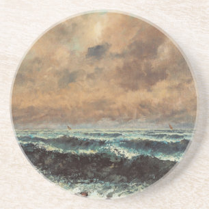 Posavasos Mar de Otoño - Gustave Courbet