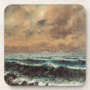 Posavasos Mar de Otoño - Gustave Courbet