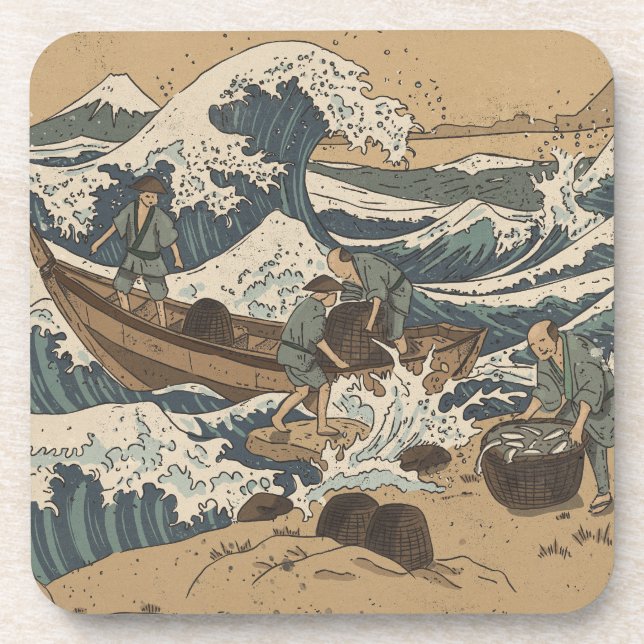 Posavasos Mar tormentoso (Frente)