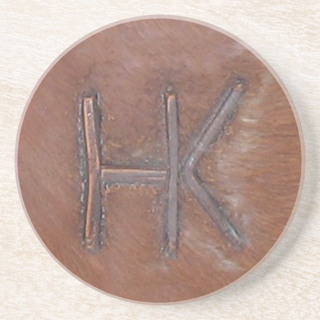 Posavasos Marca del rancho de Harris (Frente)