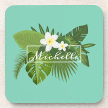 Marco floral tropical personalizado | Montaña