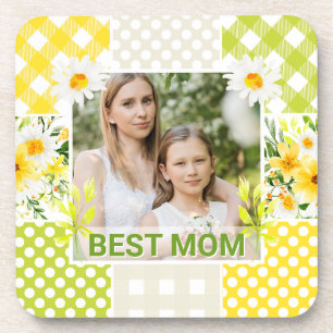 Posavasos Marco para Foto Floral y de Cuadros Día de la Madr