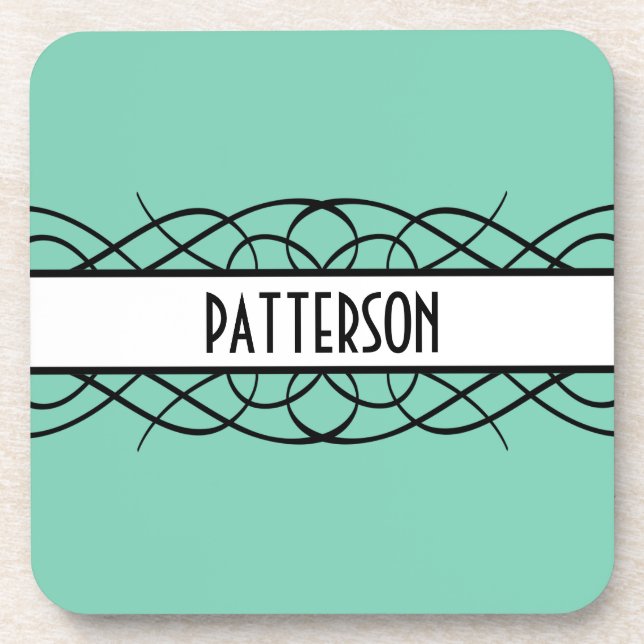 Posavasos Marfil Deco Florece (Frente)