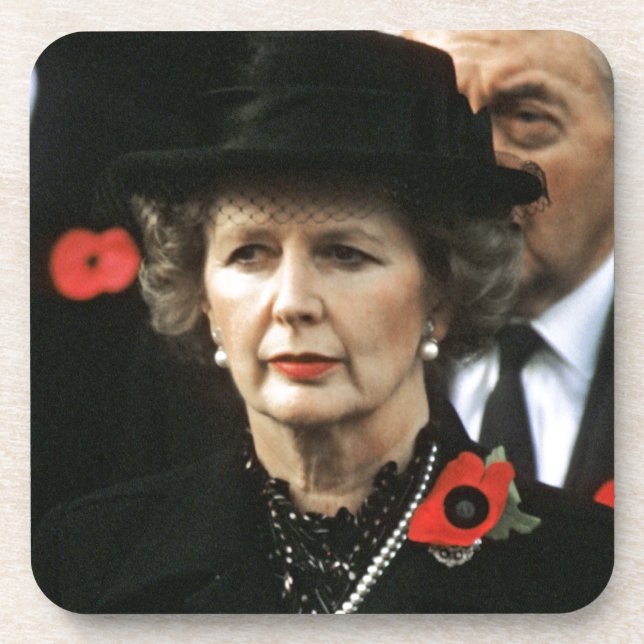 Posavasos Margaret Thatcher, Primera Ministra (Frente)