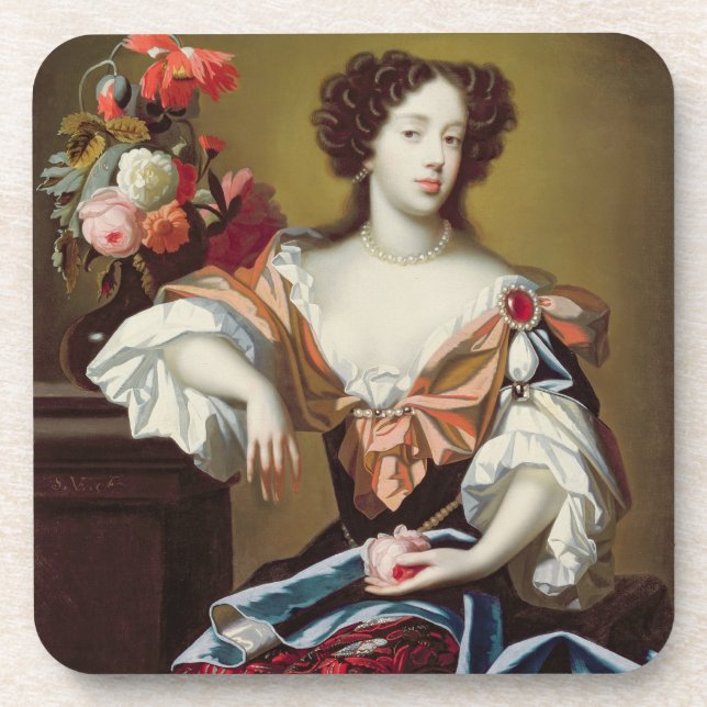 Posavasos Maria de Módena (1658-1718), c.1680 (aceite en (Frente)