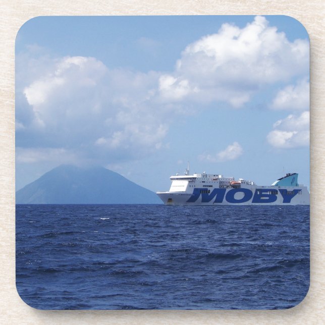 Posavasos Maria Grazia On Off Stromboli (Frente)