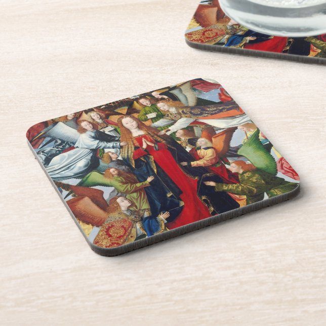 Posavasos Maria, reina del cielo, C. 1485 - 1500 (Lado Izquierdo)