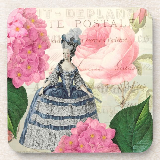 Posavasos Marie Antoinette French Accent Coasters Set (Frente)
