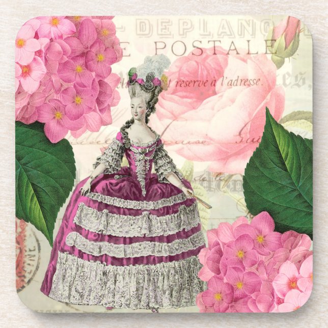 Posavasos Marie Antoinette French Accent Coasters Set (Frente)