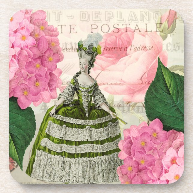 Posavasos Marie Antoinette French Accent Coasters Set (Frente)