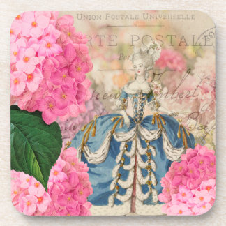 Posavasos Marie Antoinette Pink Hydrangeas Coasters