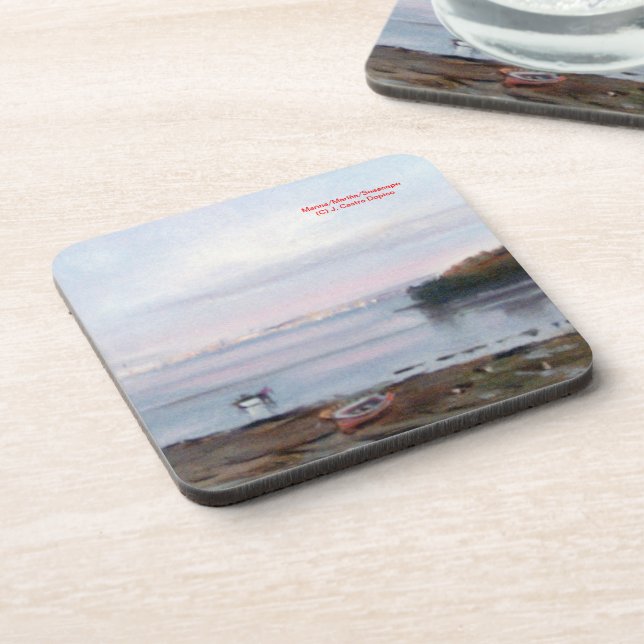 Posavasos Marina/Mariña/Capa Marítima (Lado Izquierdo)