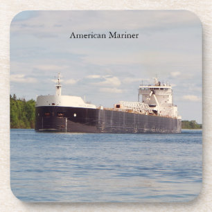 Posavasos Mariner americano conjunto de 6 galas de plástico 