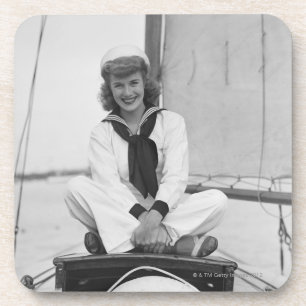 Posavasos Marinero de la mujer