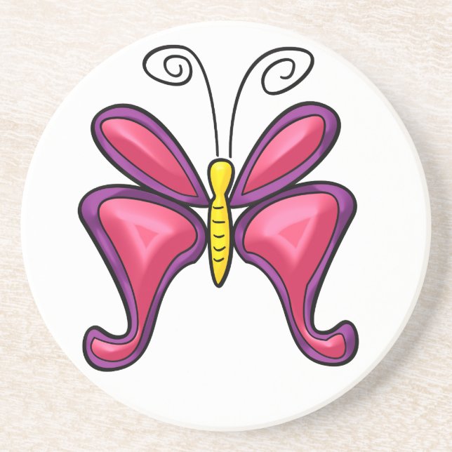 Posavasos mariposa (Frente)