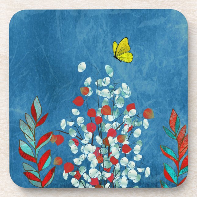 Posavasos Mariposa Amarilla (Frente)