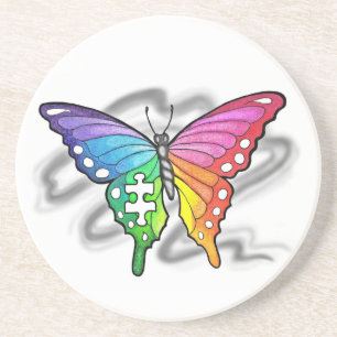 Posavasos Mariposa arcoiris