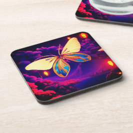 Posavasos Mariposa artística